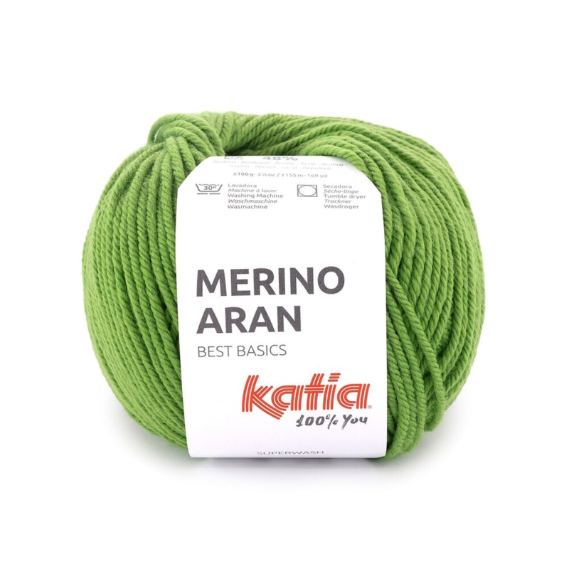 Katia Merino Aran 109 Herbe verte