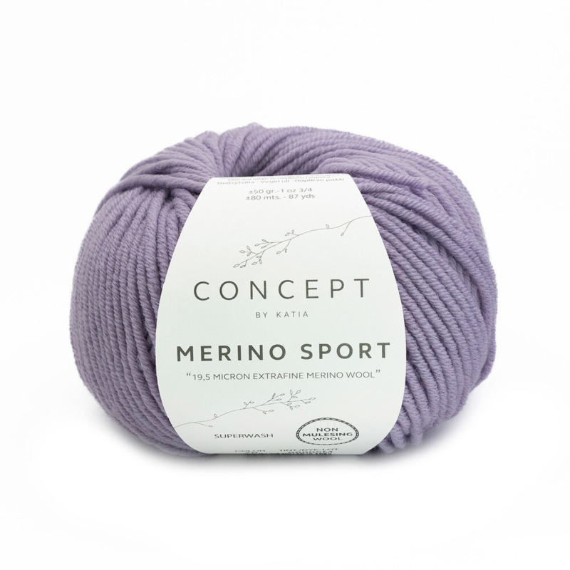 Katia Concept Merino Sport 070 Lavande