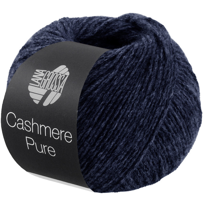 Lana Grossa Cashmere Pure 12 Bleu nuit