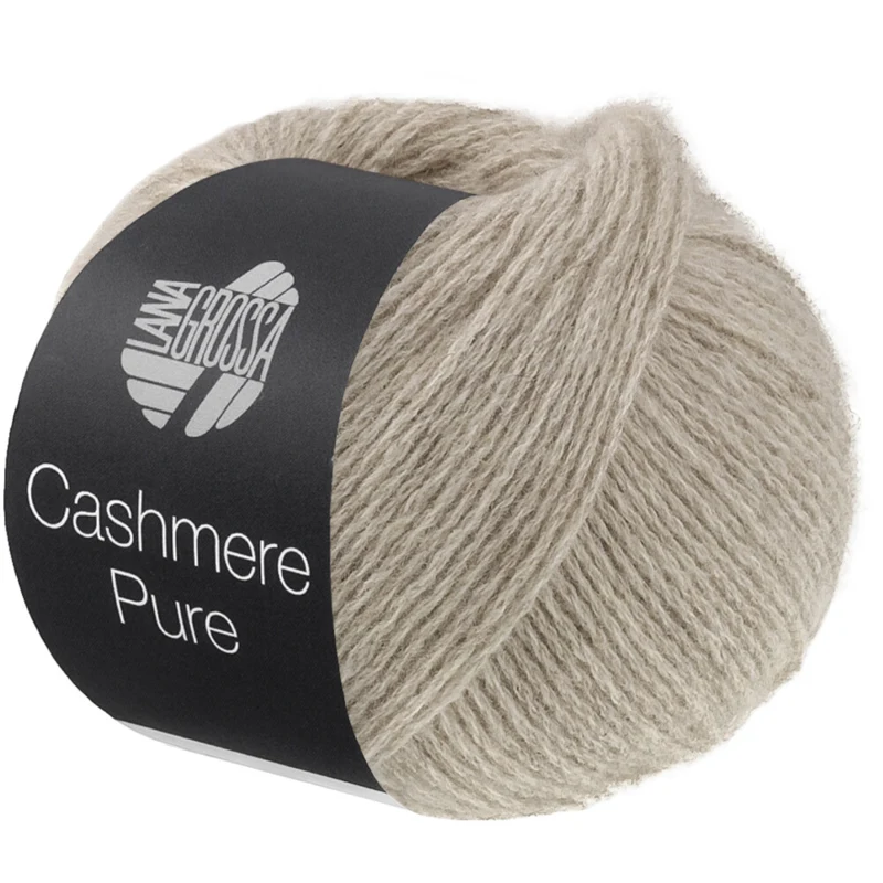 Lana Grossa Cashmere Pure 35 Beige grisé