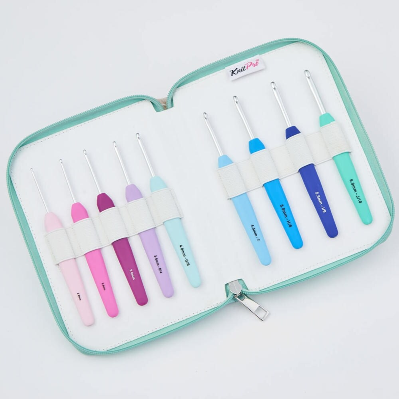 KnitPro Waves 2.0 Deluxe set de crochets