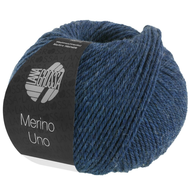 Lana Grossa Merino Uno 65 Bleu Encre