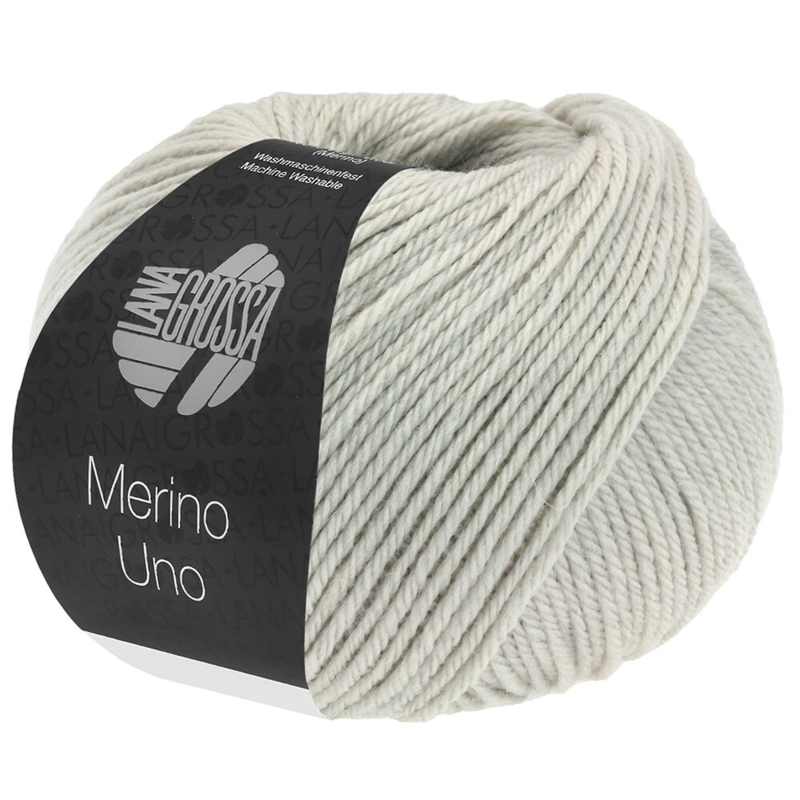 Lana Grossa Merino Uno 75 Gris Argent