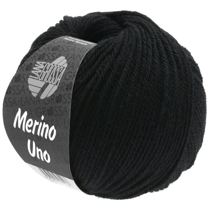 Lana Grossa Merino Uno 13 Noir