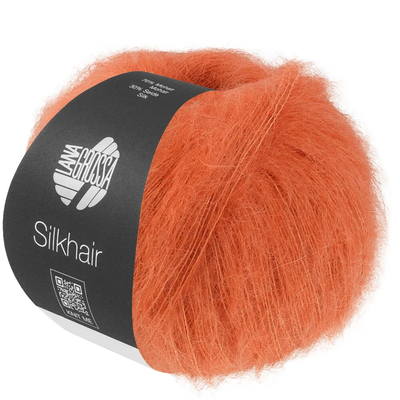 Lana Grossa Silkhair 228 Orange saumon