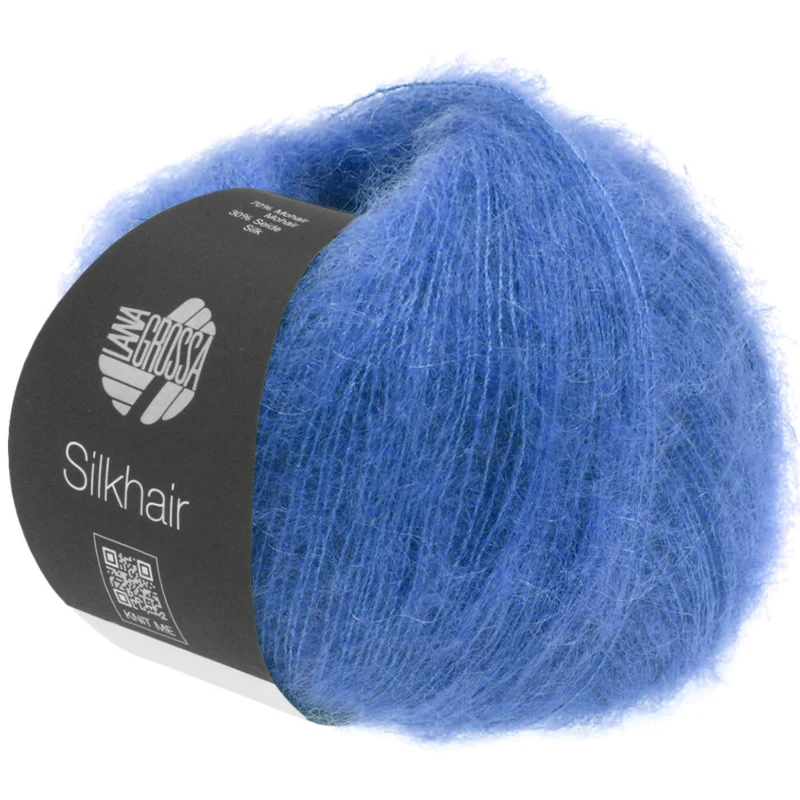 Lana Grossa Silkhair 133 Bleu gentiane