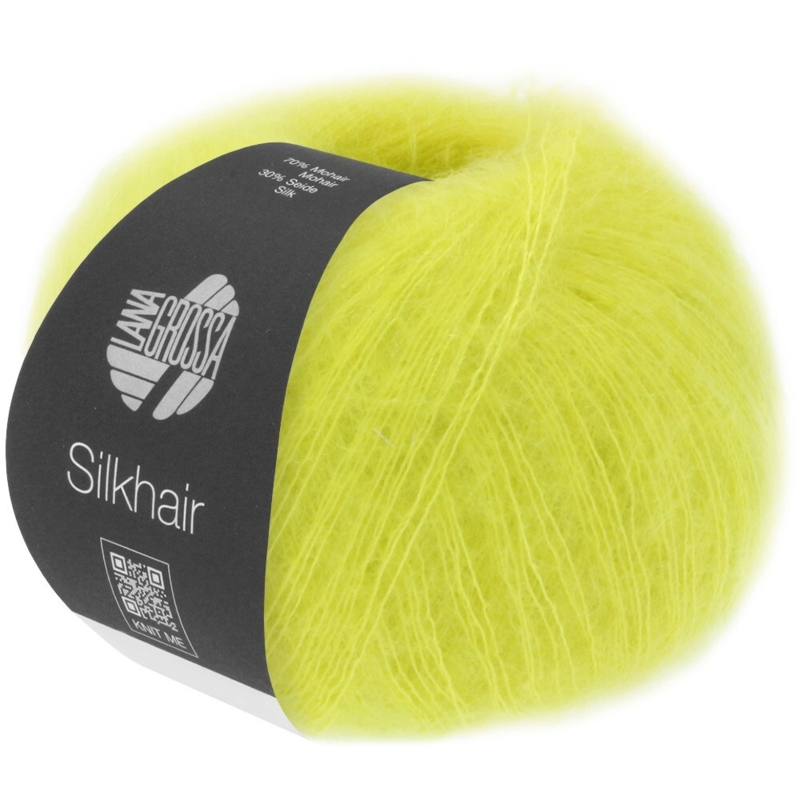 Lana Grossa Silkhair 185 Jaune Vert