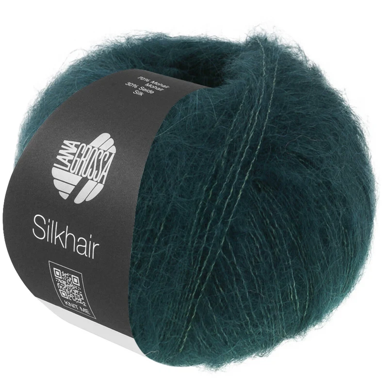 Lana Grossa Silkhair 231 Vert noir