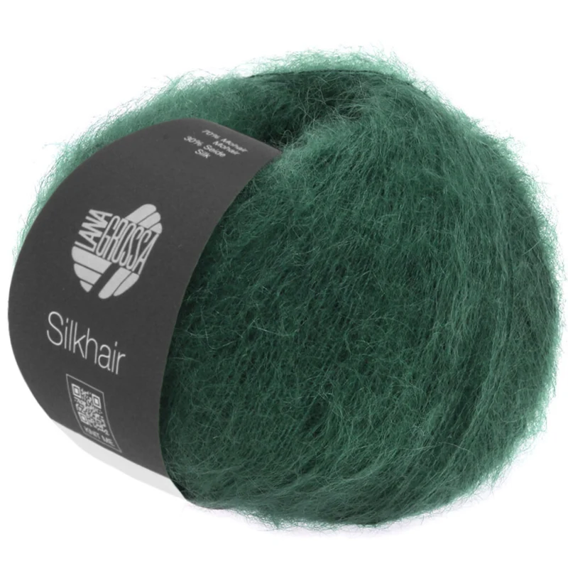 Lana Grossa Silkhair 110 Vert foncé