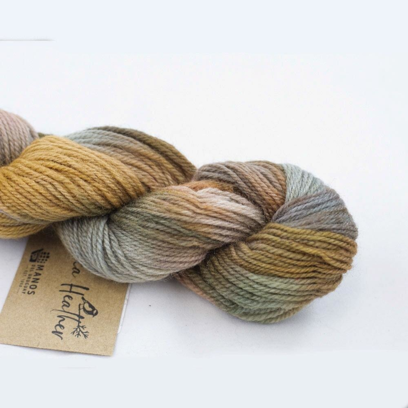 Manos del Uruguay Alpaca Heather Space Dyed Hand dyed 8892 Teddy Bear