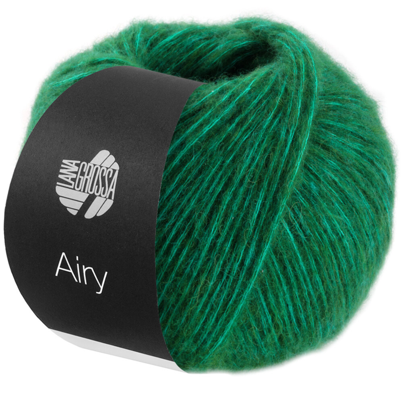 Lana Grossa Airy 05 Vert pétrole