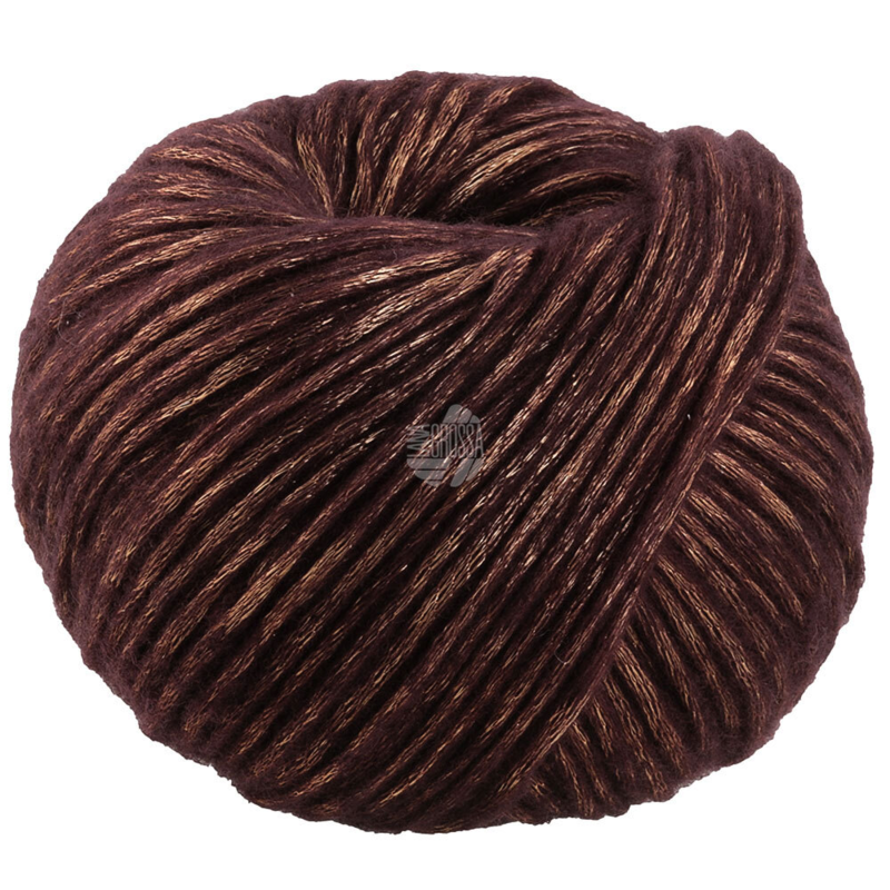 Lana Grossa Lucida 09 Marron chocolat