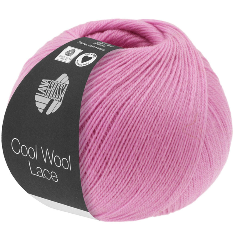 Lana Grossa Cool Wool Lace 52 Rose Pâle