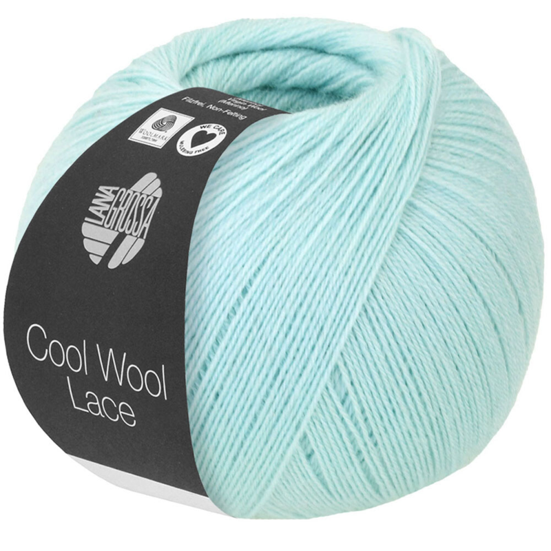 Lana Grossa Cool Wool Lace 43 Turquoise Pastel