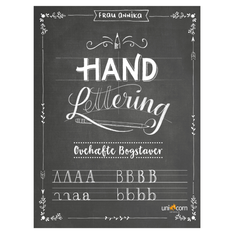 Hand Lettering Cahier d'exercices Lettres