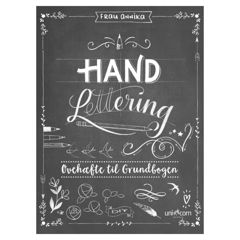 Hand Lettering Cahier d'exercices pour le guide de base