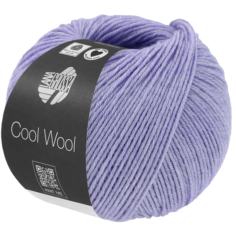 Lana Grossa Cool Wool Mélange 1498 Parme chiné