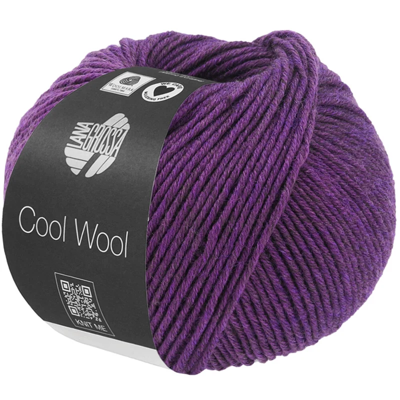 Lana Grossa Cool Wool Mélange 1499 Violet chiné