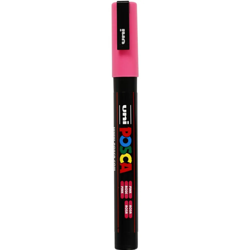 Marqueur Posca, 0,9-1,3 mm, 1 pc. Rose