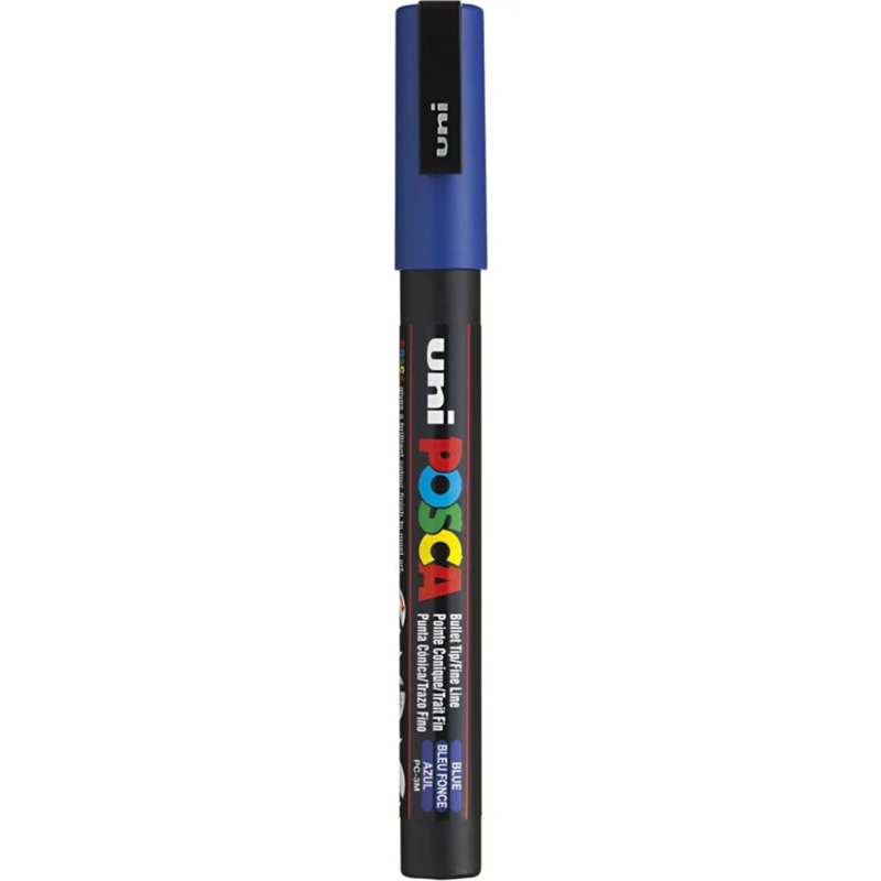 Marqueur Posca, 0,9-1,3 mm, 1 pc. Bleu