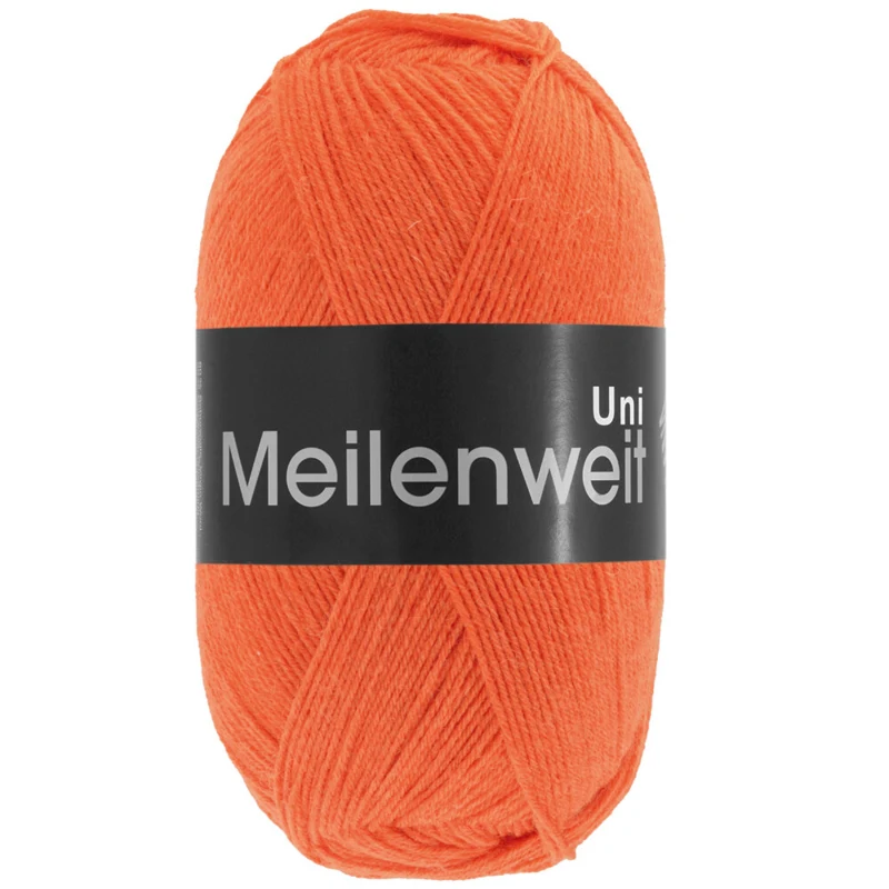 Lana Grossa Meilenweit 100 1396 Rouge citrouille