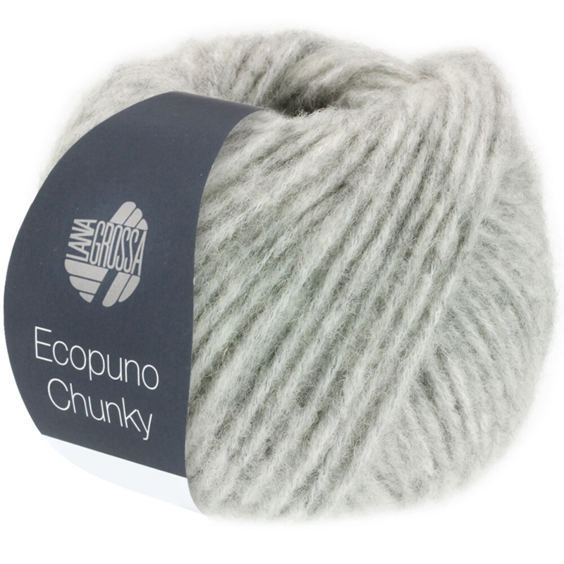 Ecopuno Chunky 124 Gris clair chiné