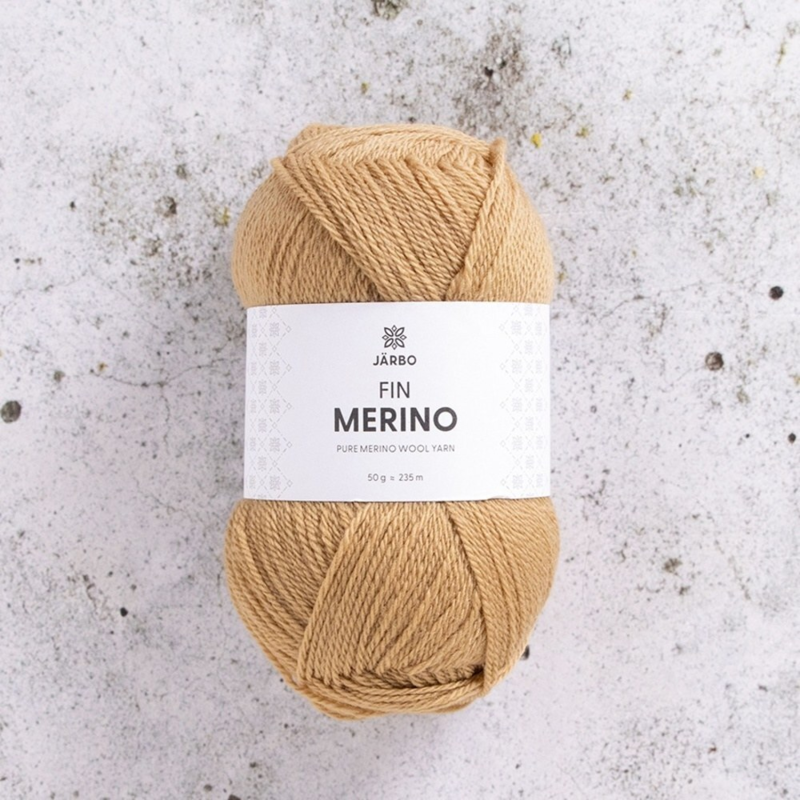 Järbo Fin Merino 08 Beige desert