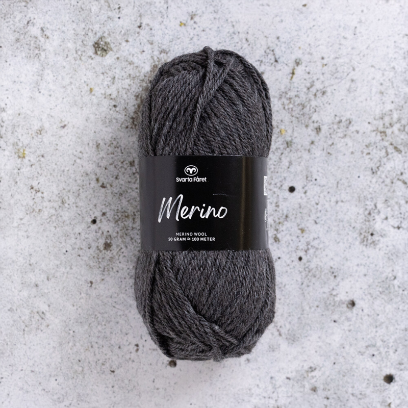 Svarta Fåret Merino 24 Gris berger