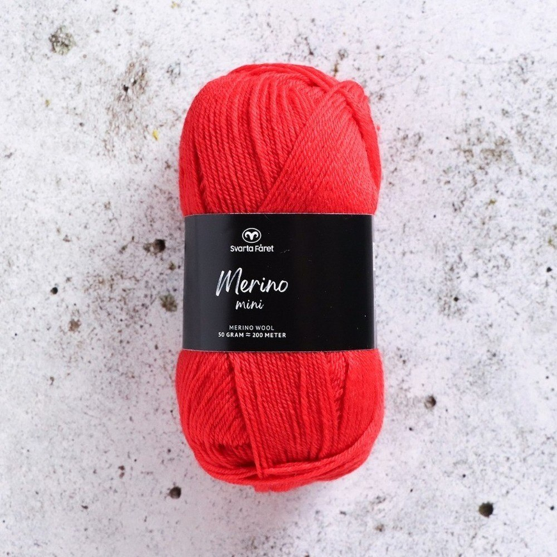 Svarta Fåret Merino Mini 22 Coq rouge