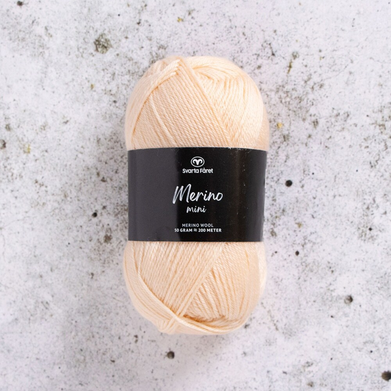 Svarta Fåret Merino Mini 07 Noix de macadamia