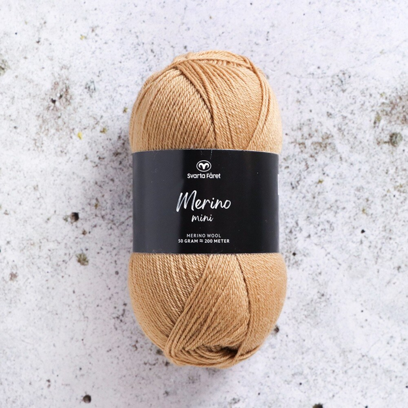 Svarta Fåret Merino Mini 10 Caramel au beurre