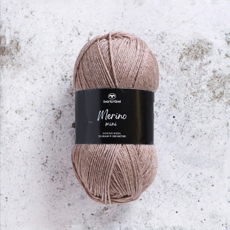 Svarta Fåret Merino Mini 06 Rivages purs