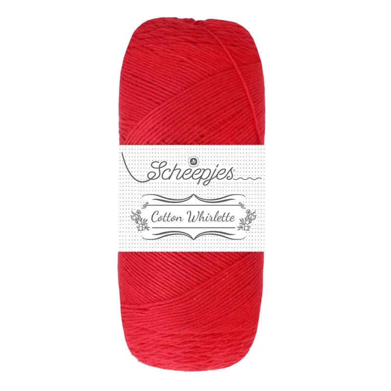 Scheepjes Cotton Whirlette 823 Strawberry45