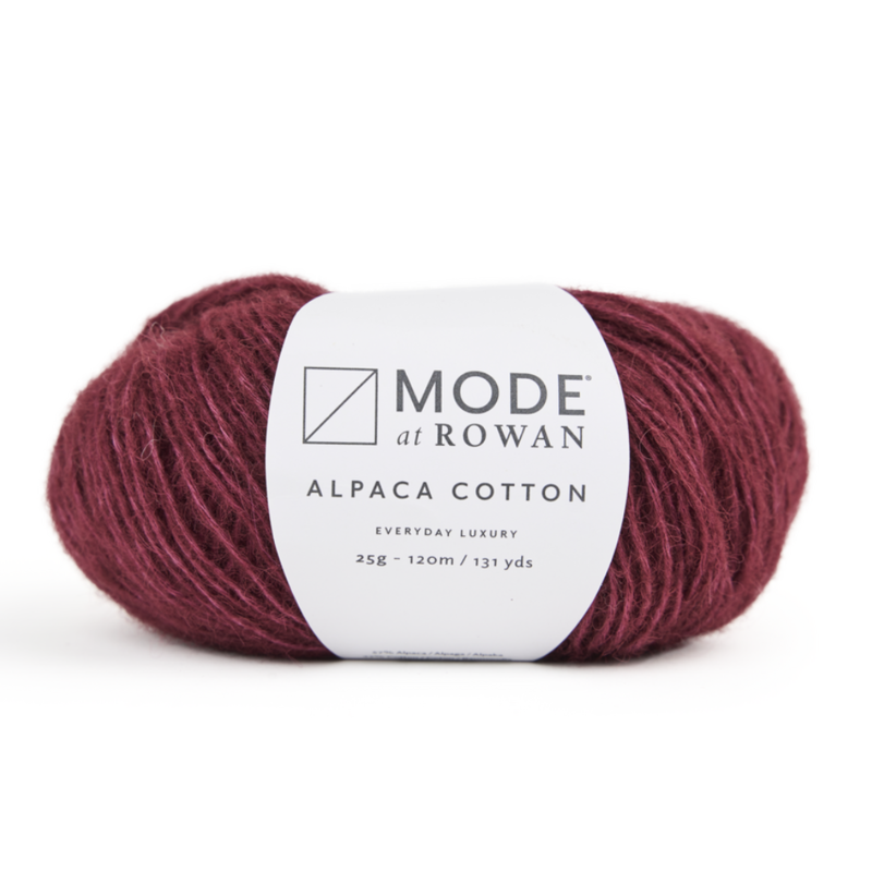 Mode at Rowan Alpaca Cotton 020 Dahlia