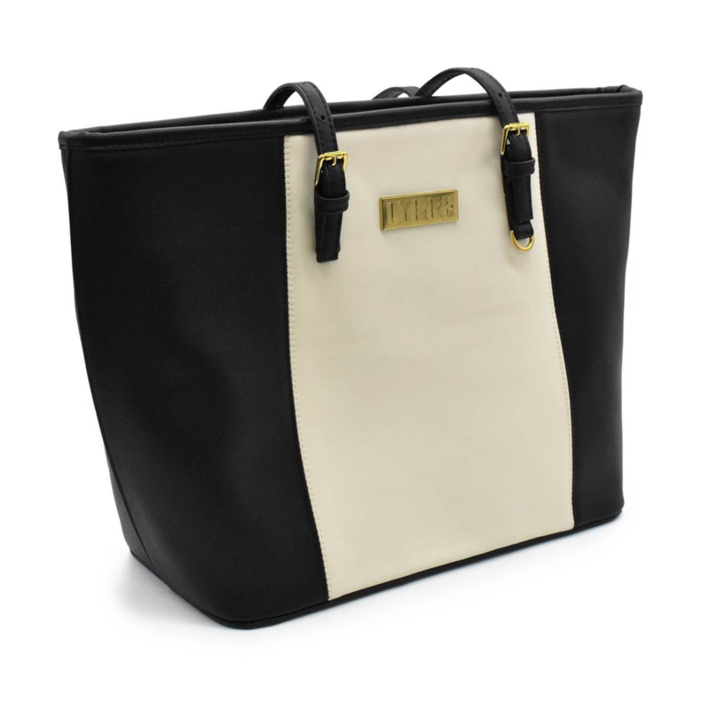 LYKKE Duo Tote Bag Noir/blanc