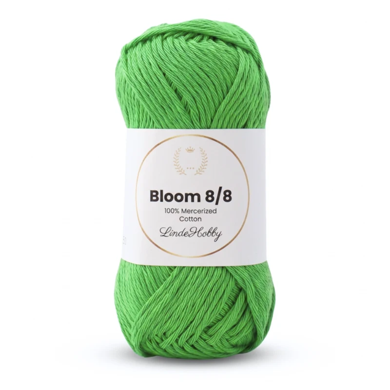LindeHobby Bloom 8/8 Mercerized Cotton 38 Vert
