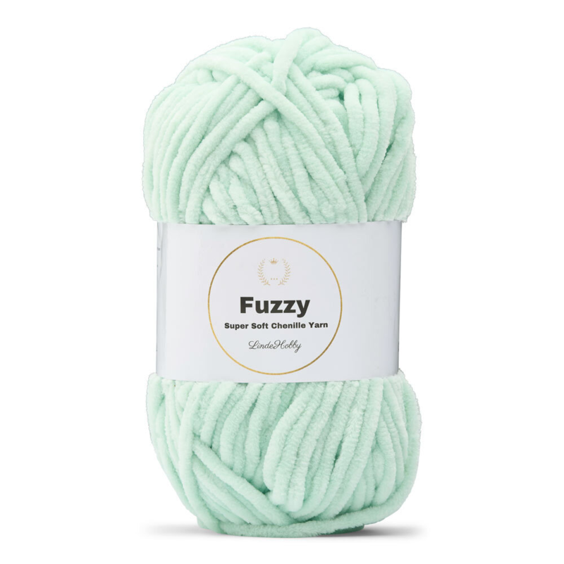 LindeHobby Fuzzy Chenille 03 Vert menthe