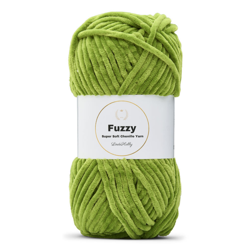 LindeHobby Fuzzy Chenille 32 Vert herbe