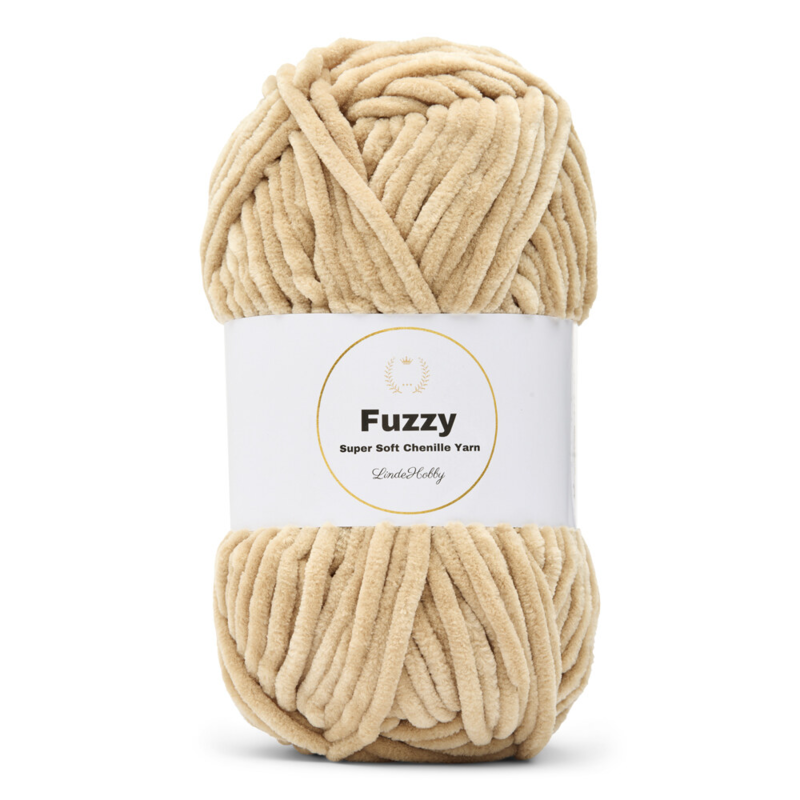 LindeHobby Fuzzy Chenille 08 Beige foncé
