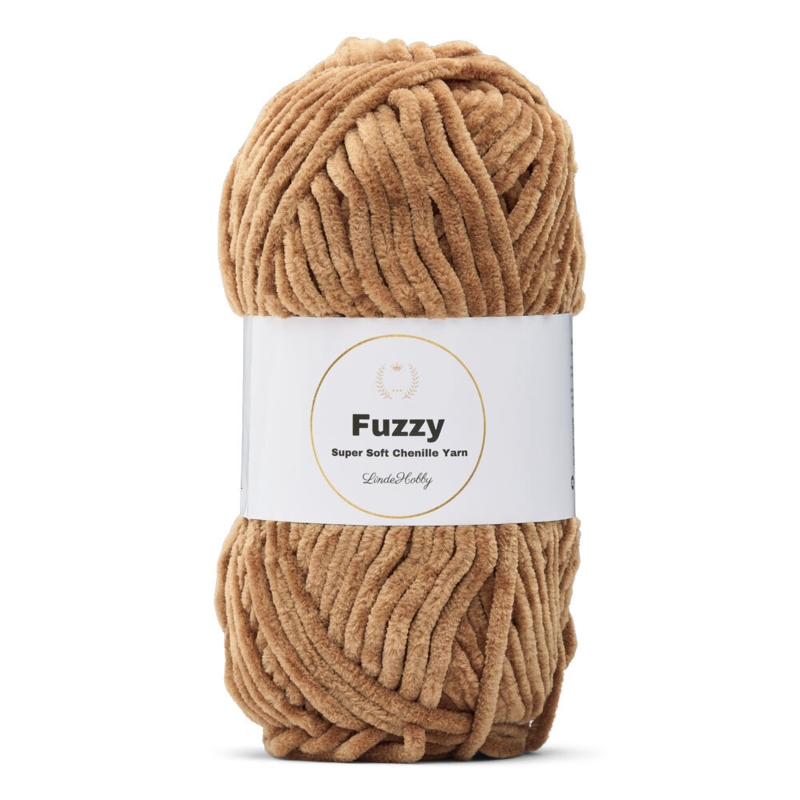LindeHobby Fuzzy Chenille 22 Nescafé