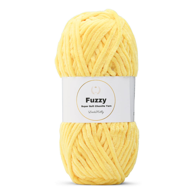 LindeHobby Fuzzy Chenille 09 Jaune