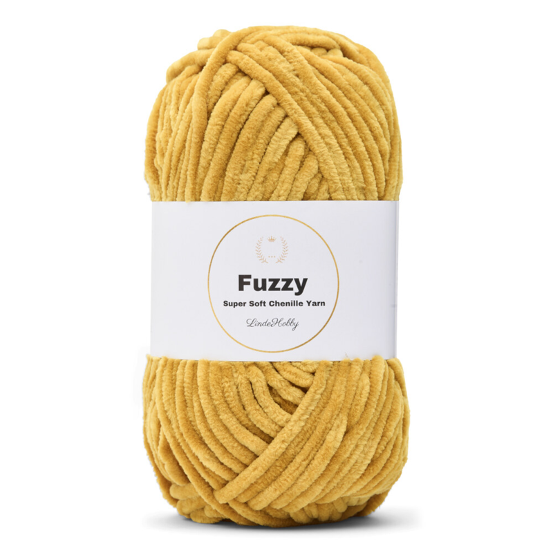 LindeHobby Fuzzy Chenille 23 Ocre doré