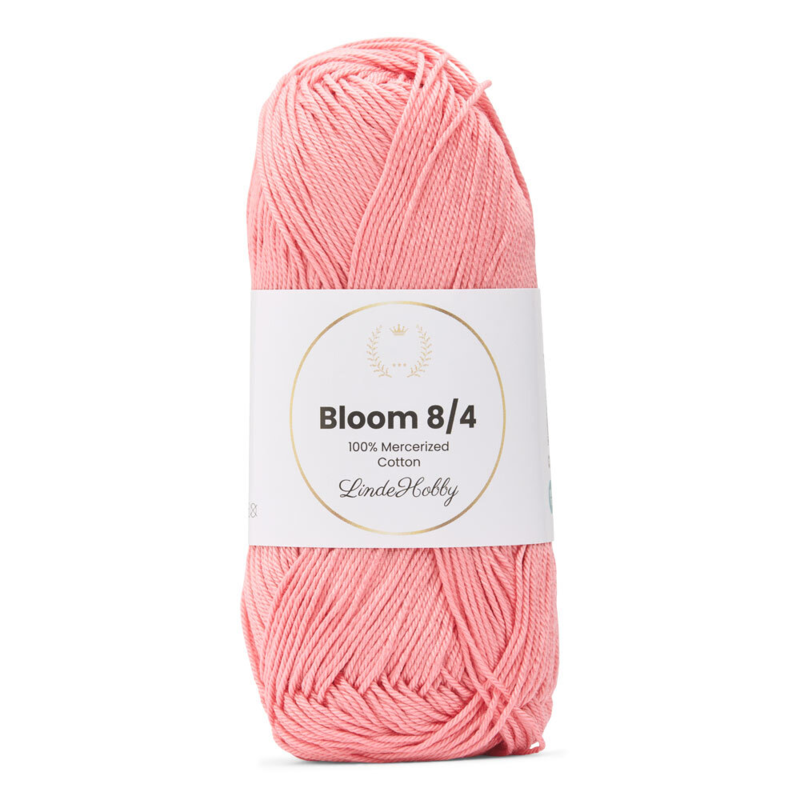 LindeHobby Bloom 8/4 Mercerized Cotton 11 Corail