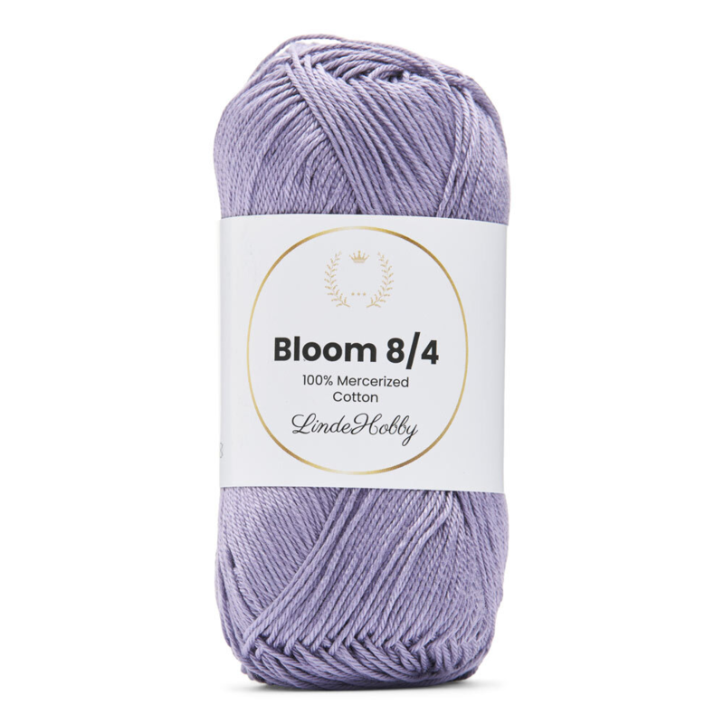 LindeHobby Bloom 8/4 Mercerized Cotton 12 Lilas clair