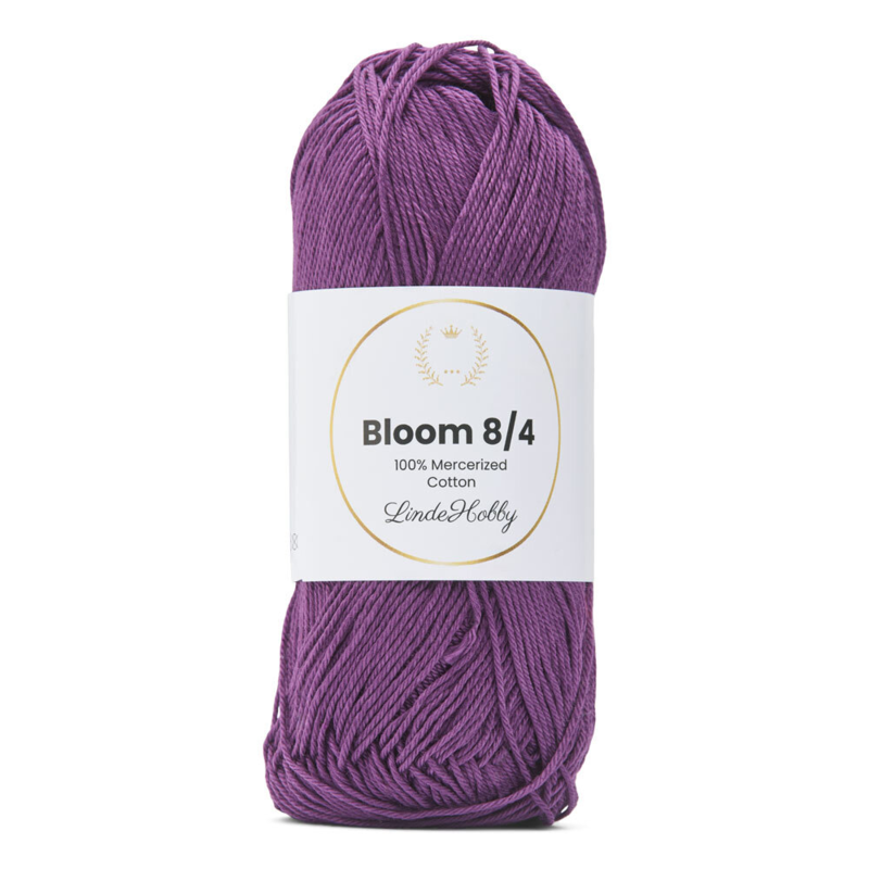 LindeHobby Bloom 8/4 Mercerized Cotton 13 Violet