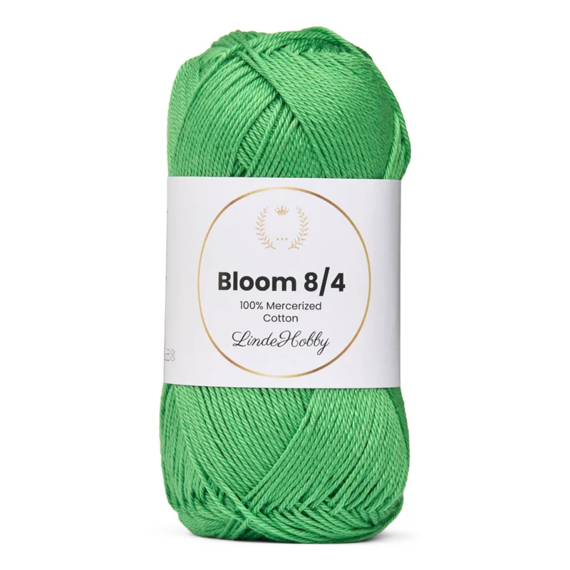 LindeHobby Bloom 8/4 Mercerized Cotton 38 Vert