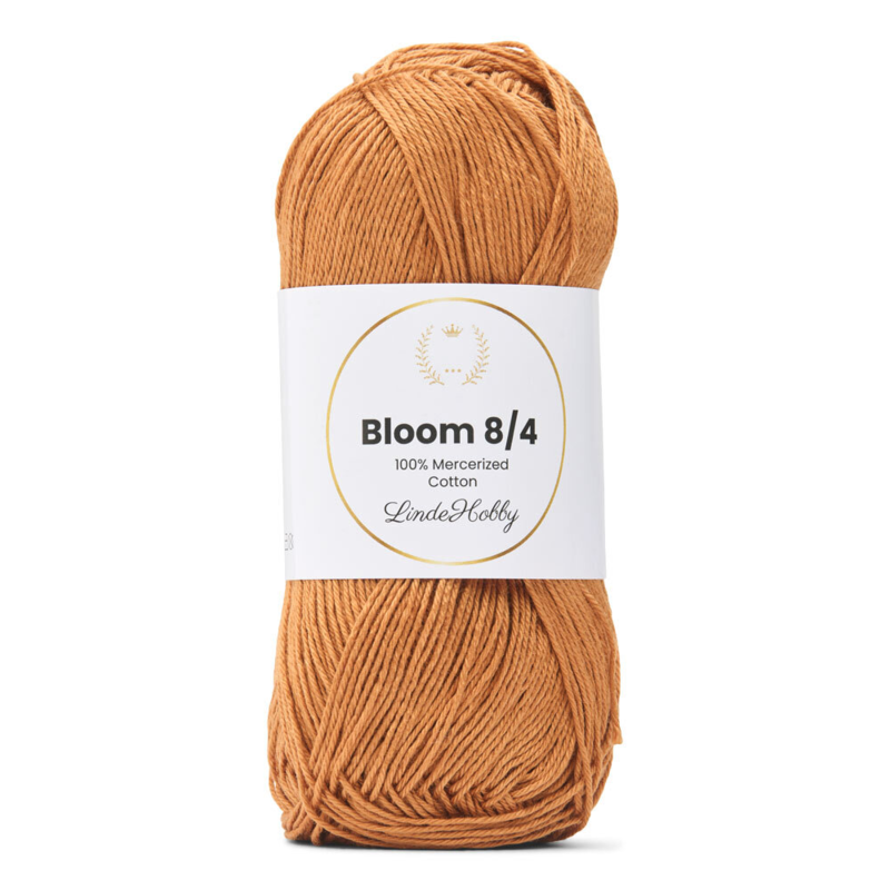 LindeHobby Bloom 8/4 Mercerized Cotton 07 Bronze