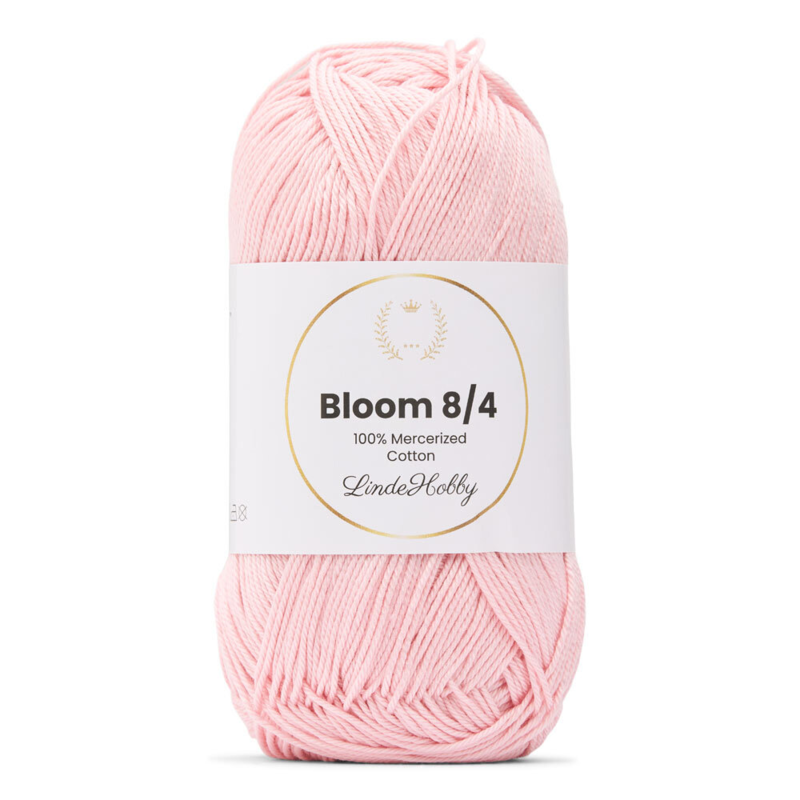 LindeHobby Bloom 8/4 Mercerized Cotton 09 Rose clair