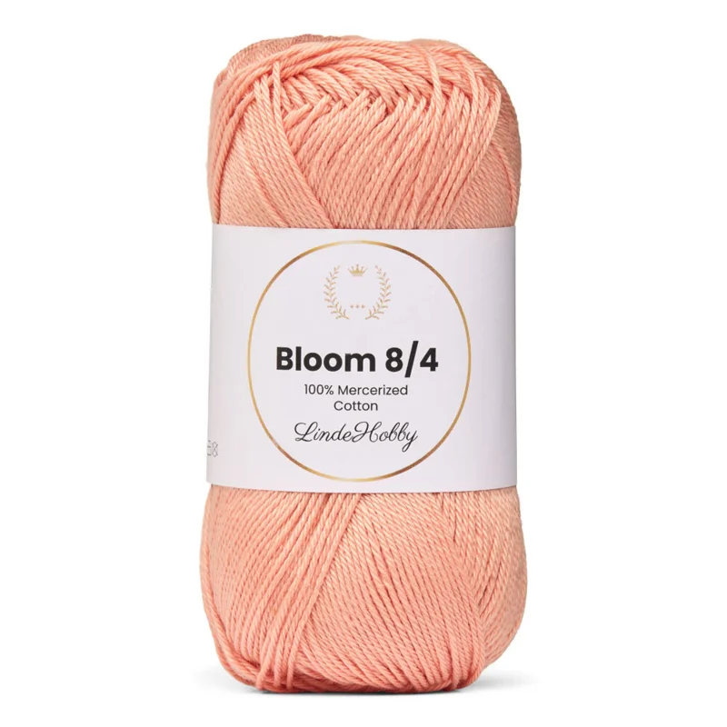 LindeHobby Bloom 8/4 Mercerized Cotton 32 Abricot