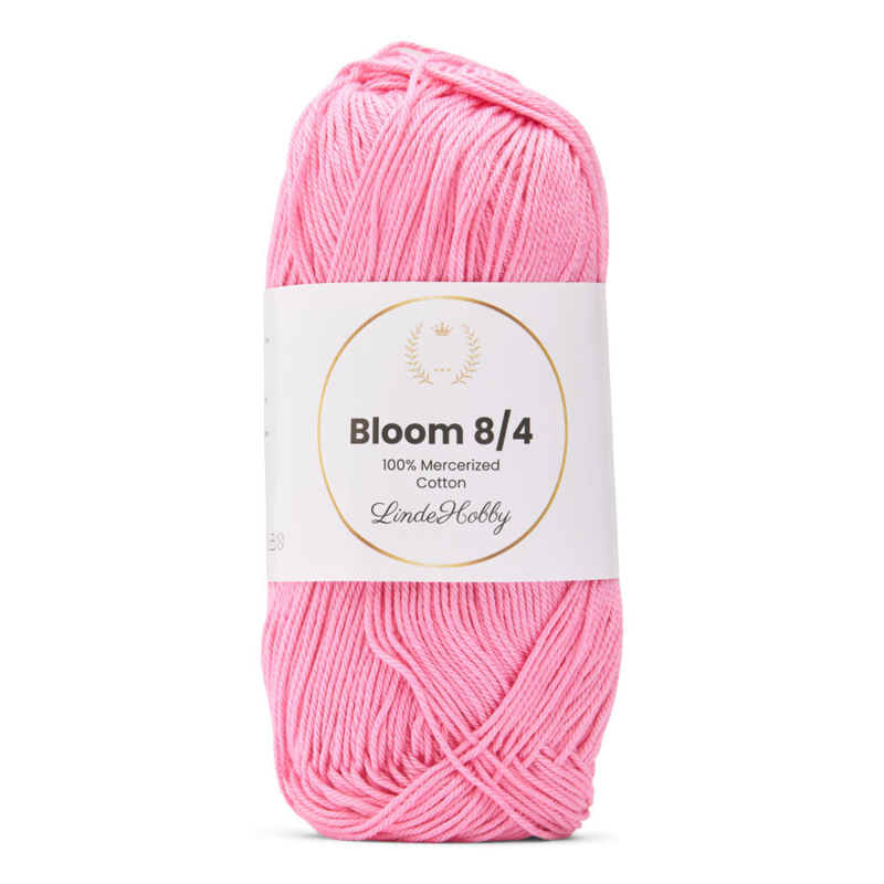 LindeHobby Bloom 8/4 Mercerized Cotton 10 Rose